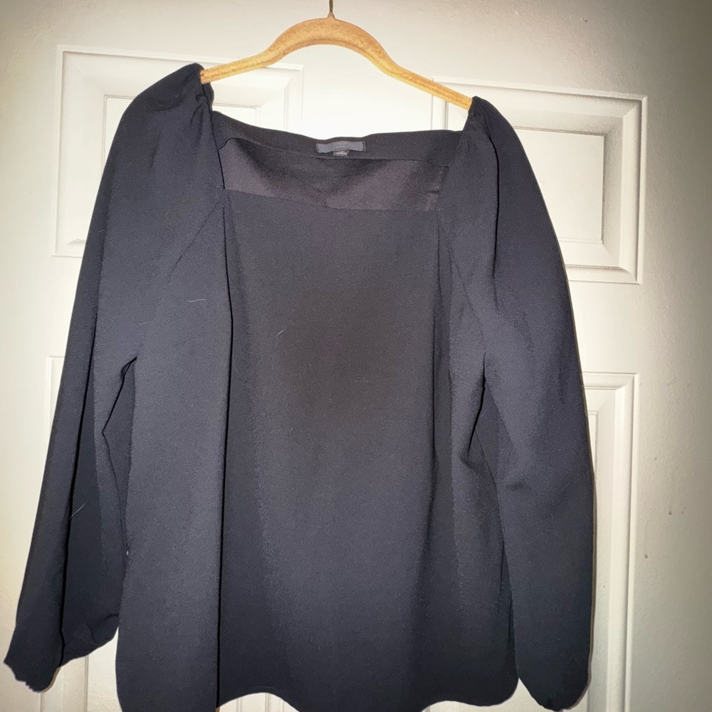 J. Crew Black Blouse
